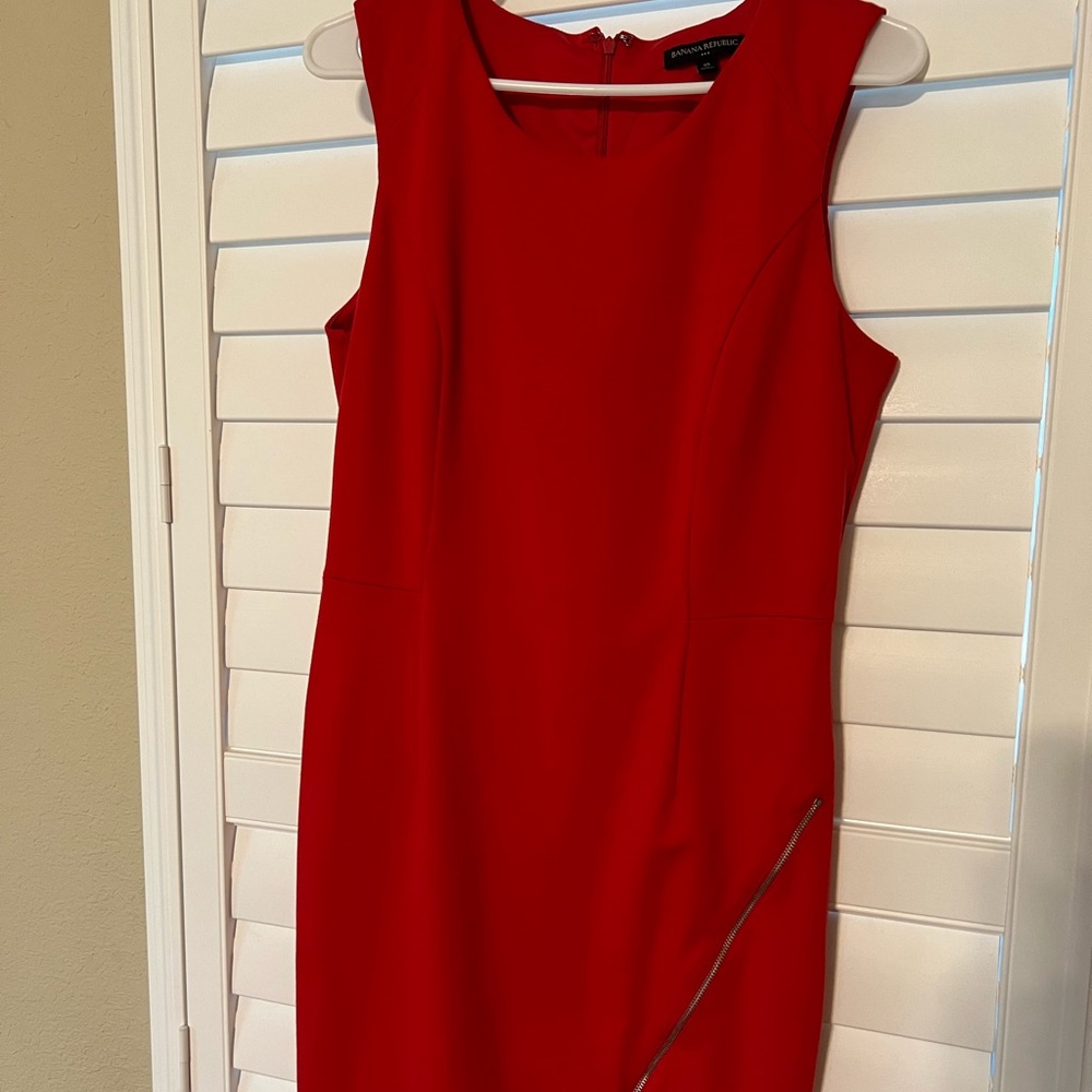 Banana Republic zipper dress